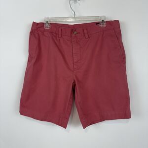 Polo Ralph Lauren Chino Shorts  Mens Classic Fit  34 x 9 Soho Rust Cotton Preppy